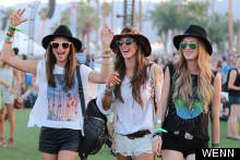 Celebrities Arrive At Coachella