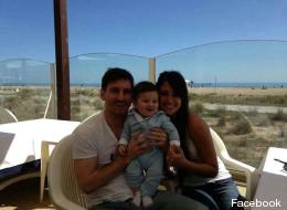 Primera foto del hijo de Messi: ¿Se parecen? (FOTO)
