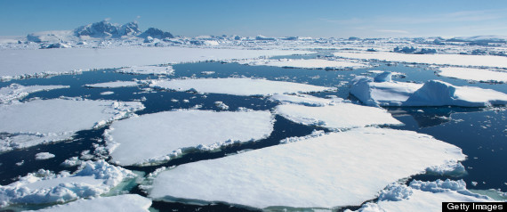 Antarctica Summer Ice Melt