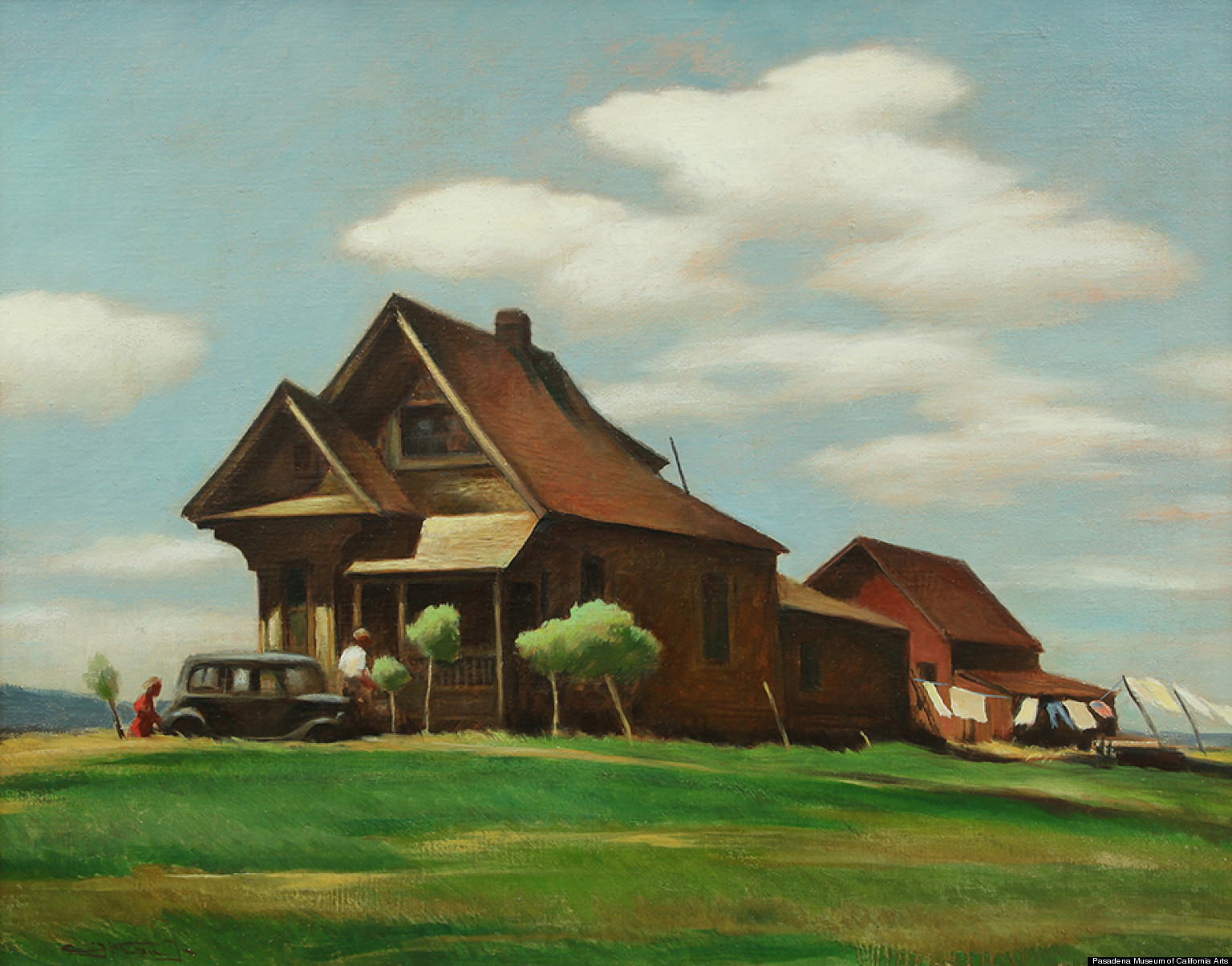 California Scene Paintings From 1930 To 1960 On View At Pasadena Museum