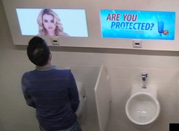 WATCH: Stage Fright In The Men's Room