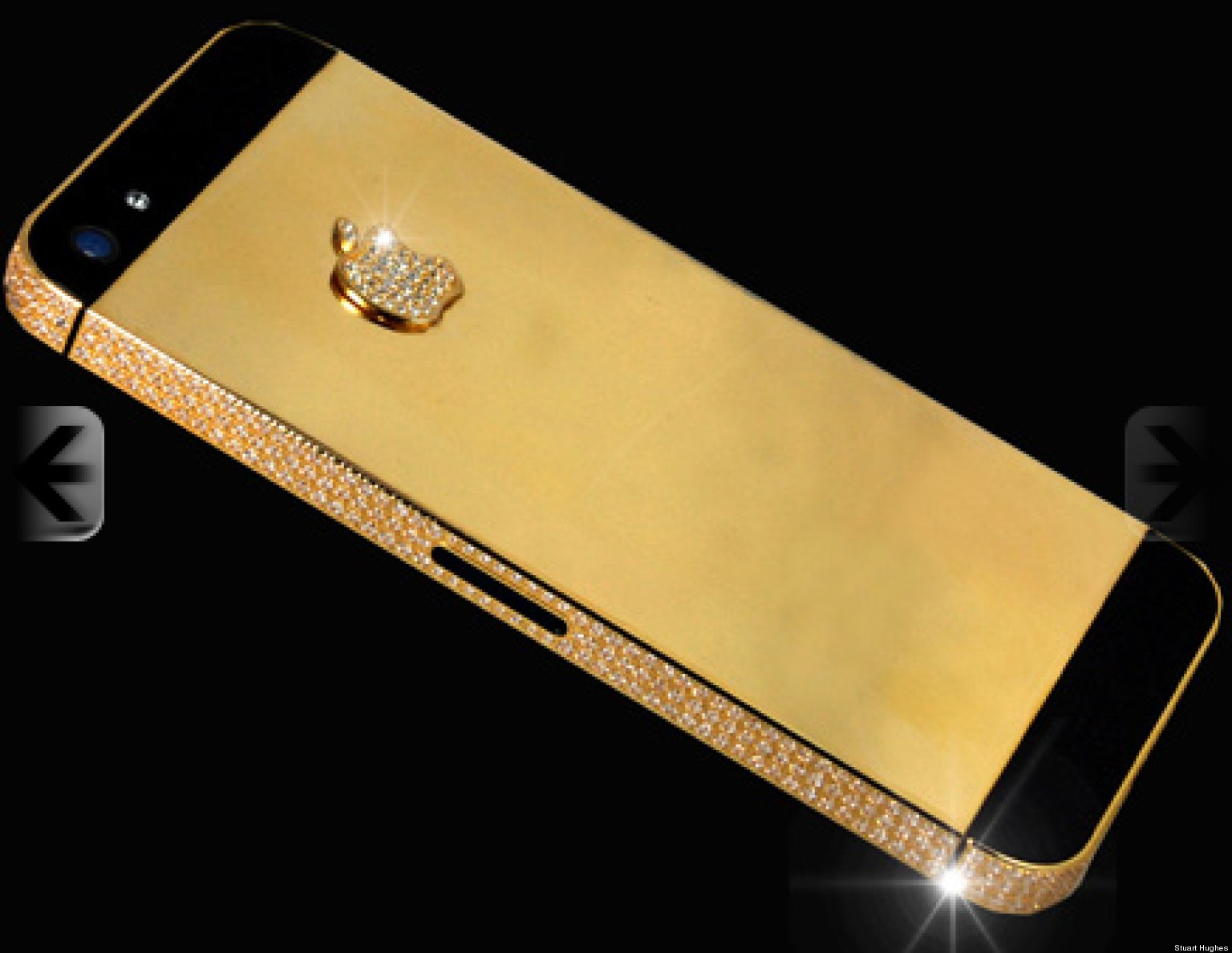 World's Most Expensive iPhone 5: Stuart Hughes Sells Speciality Black