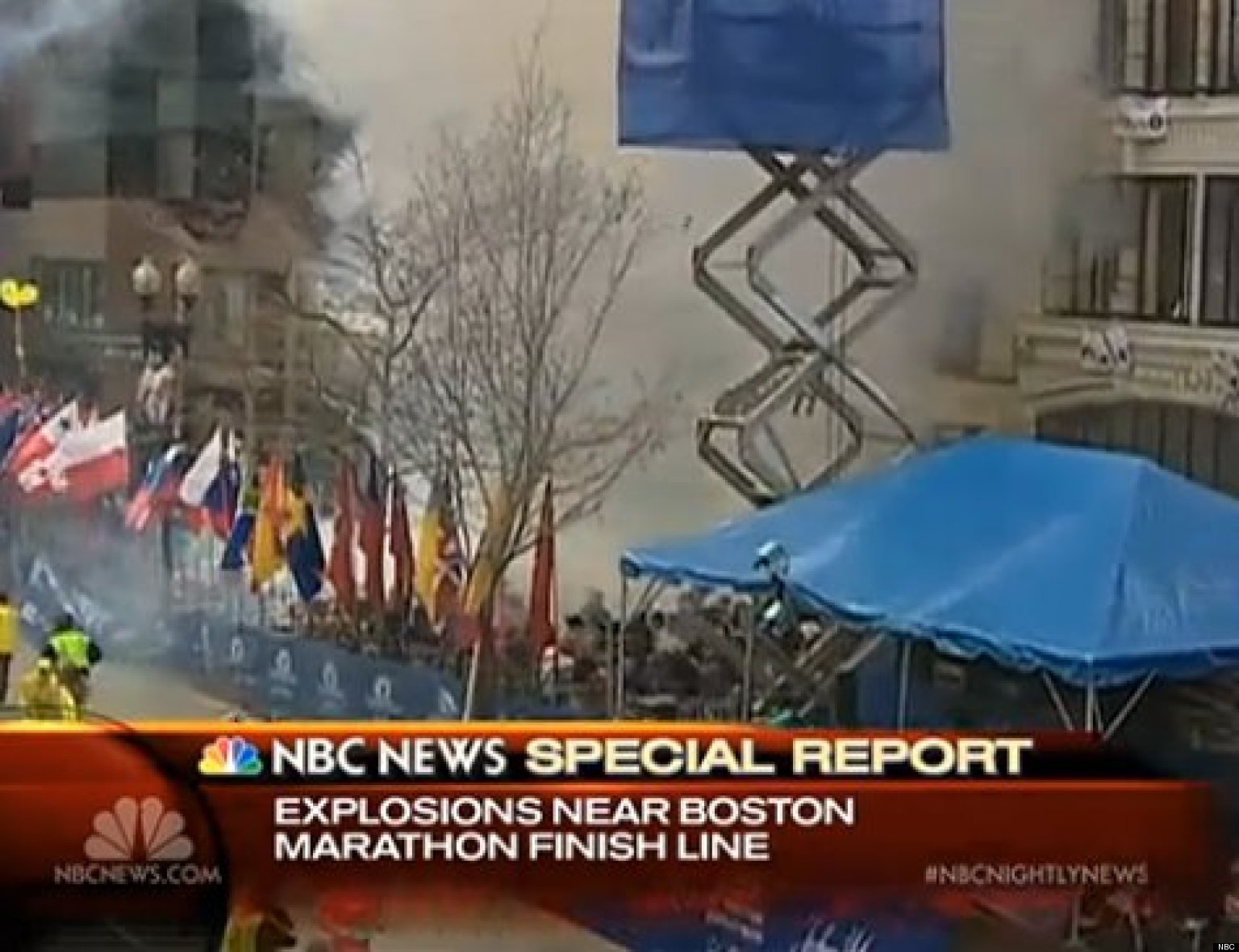 Boston Explosion Coverage Networks Go WallToWall With Marathon