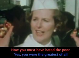 WATCH: Margaret Thatcher's 'Candle In The Wind'