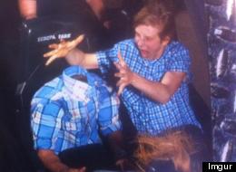 'Headless' Man Photographed On Theme Park Ride (PICTURE)
