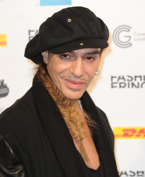 most hated people in fashion John Galliano