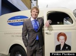 LOOK: Plumbers Firm Decorates Its Fleet With Margaret Thatcher's Face