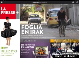 La Presse lance La Presse+ pour iPad (PHOTOS)