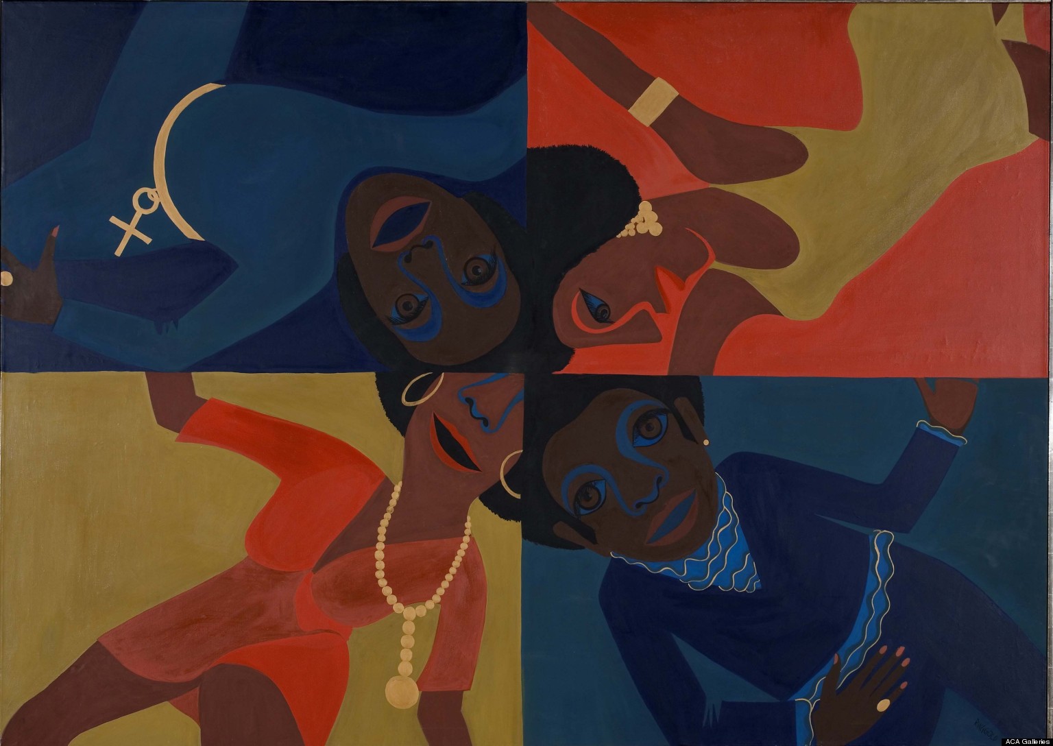 'Faith Ringgold's America' Tells Vivid Tales Of A Black Woman Living In