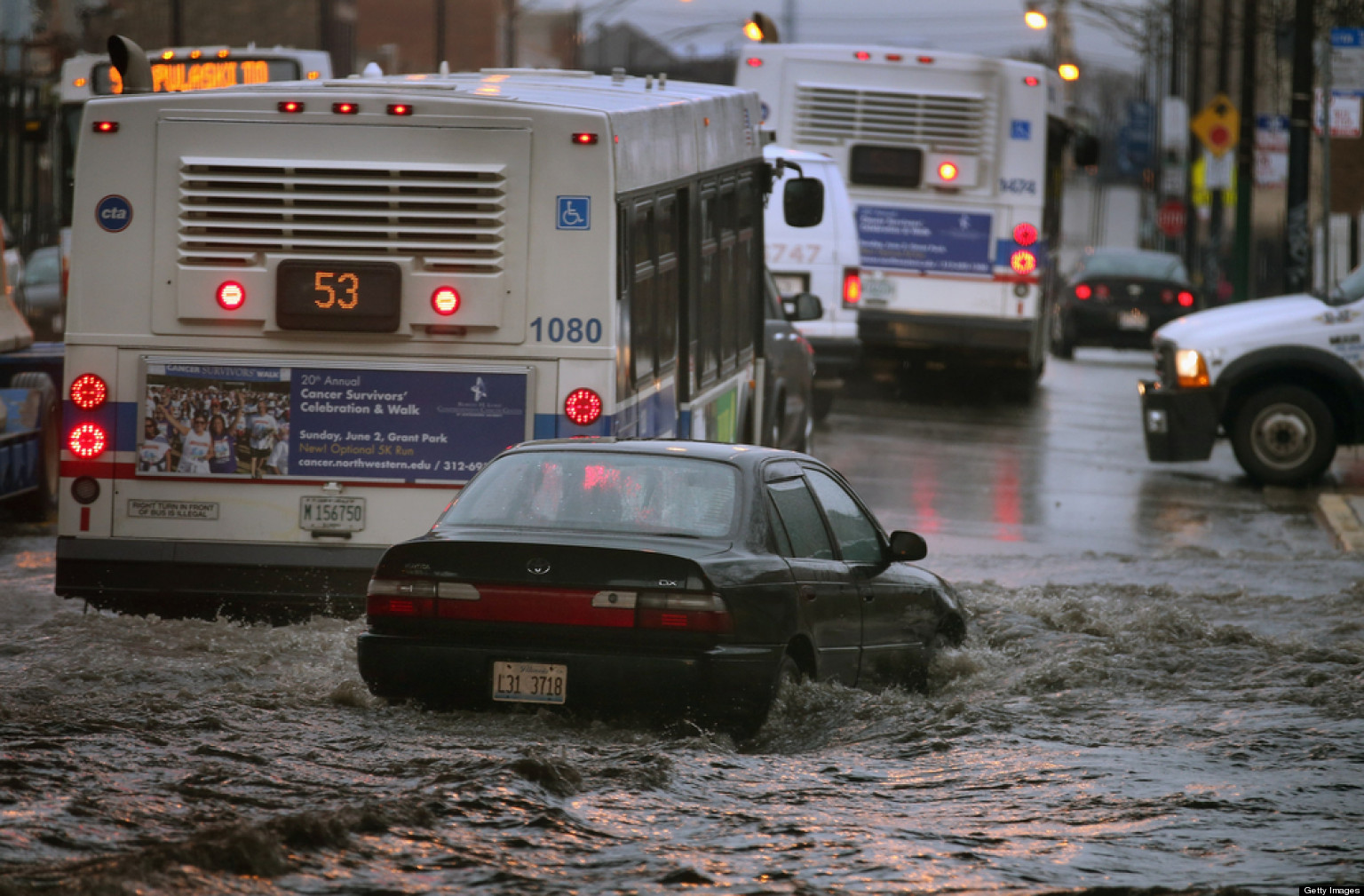 Chicago Flooding Heavy Rain Storm Prompts State Of Chicago Flooding Heavy Rain Storm Prompts State Of