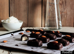 Homemade Almond Joy Candy Bars