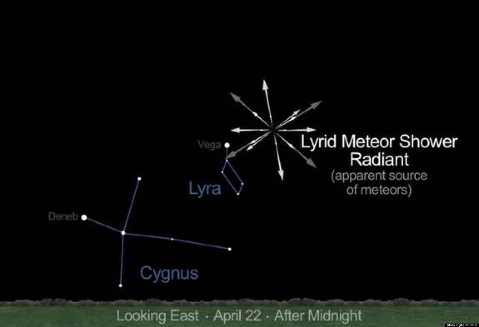 Lyrid Meteor Shower To Peak Tonight (April 21) But May Be Dulled By