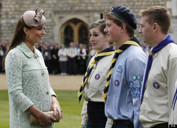 kate middleton scouts