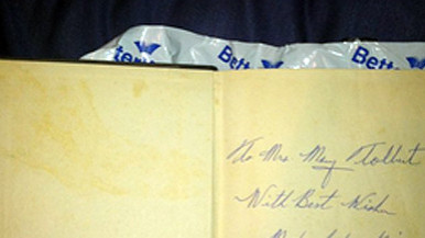 Book signed