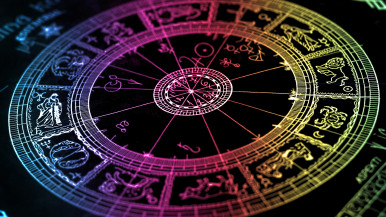Astrology wheel