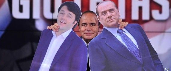 Berlusconi And Renzi