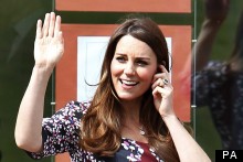 Duchess Kate Is Pretty In Erdem Print For School Visit