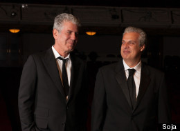 Catching Up With Anthony Bourdain and Eric Ripert
