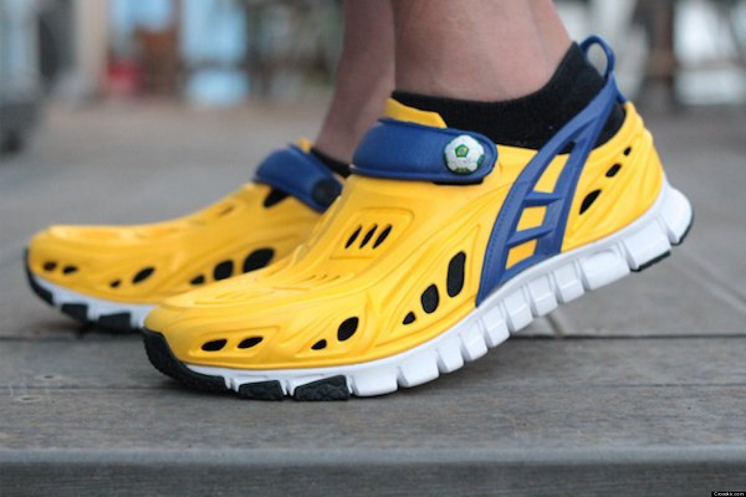 Crosskix Running Shoes Just Like Crocs Kickstarter