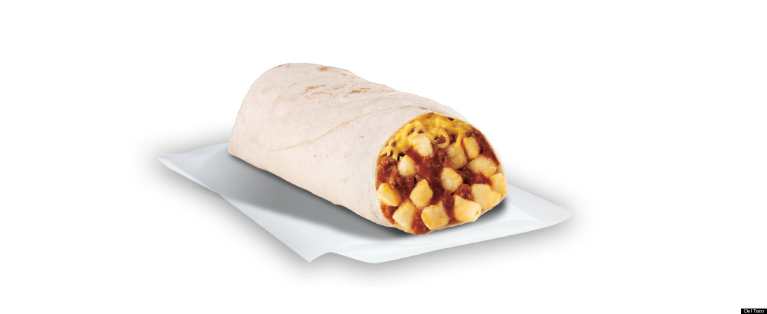 Chili Cheese Fry Burrito From Del Taco Might Appeal To The Stoner Demographic Huffpost