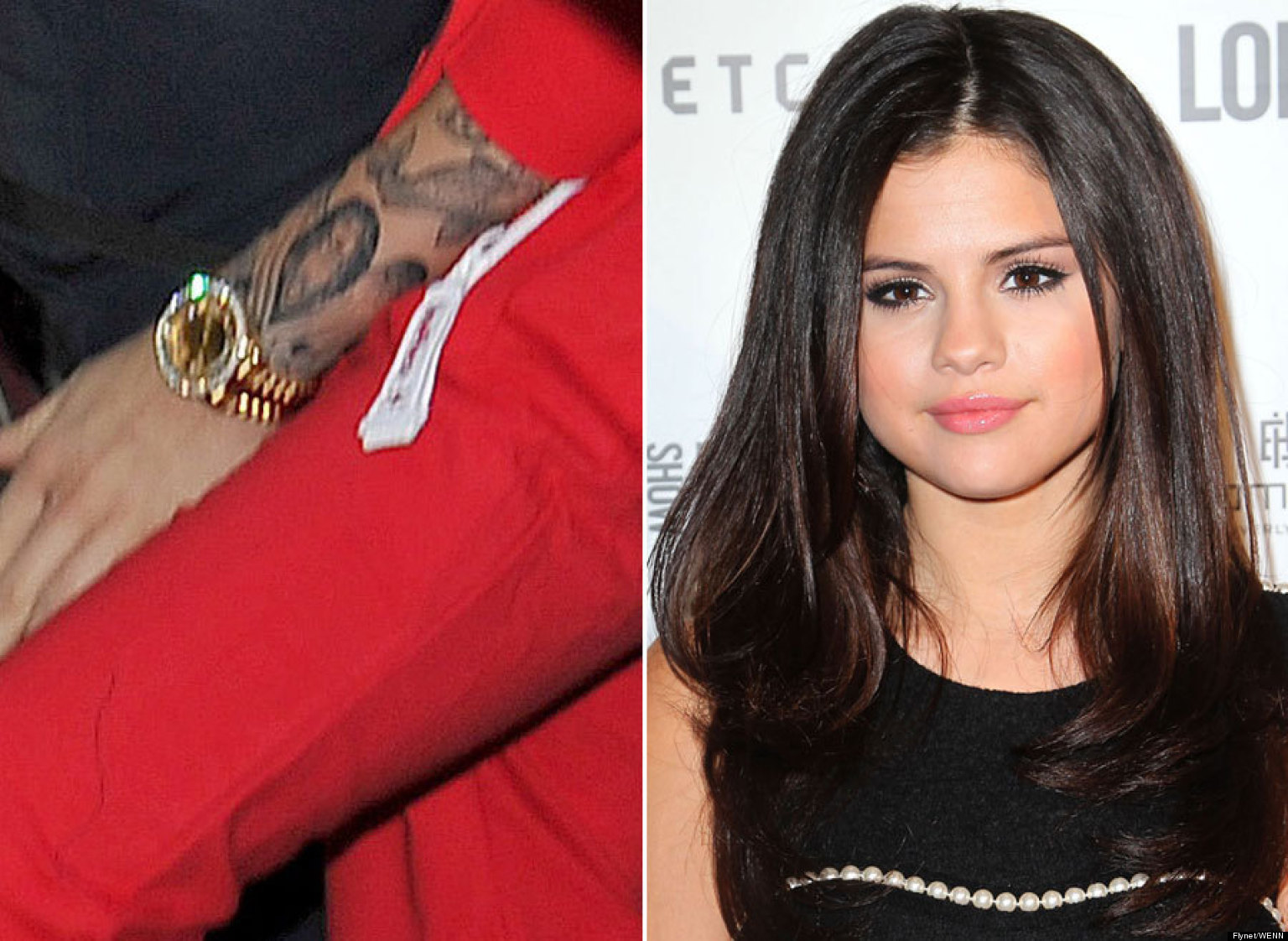 Justin Biebers New Tattoo: Is It Of Ex-Girlfriend Selena 