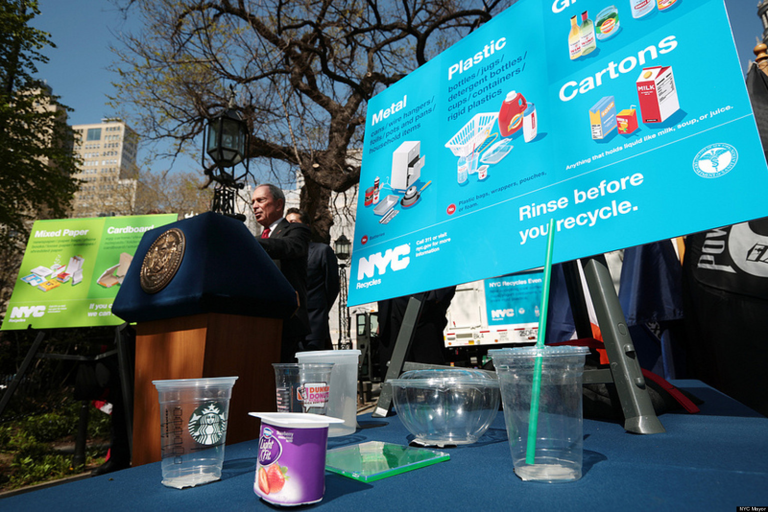 NYC Recycling Now Includes Rigid Plastics; Bloomberg Announces Big