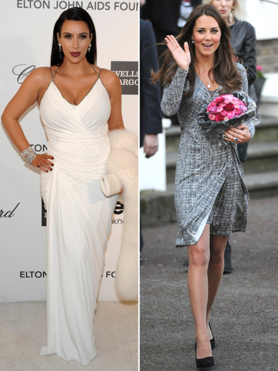 Kate Middleton V Kim Kardashian Pregnancy Clothing Battle