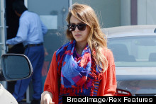 Jessica Alba Goes Casual While Out And About In LA