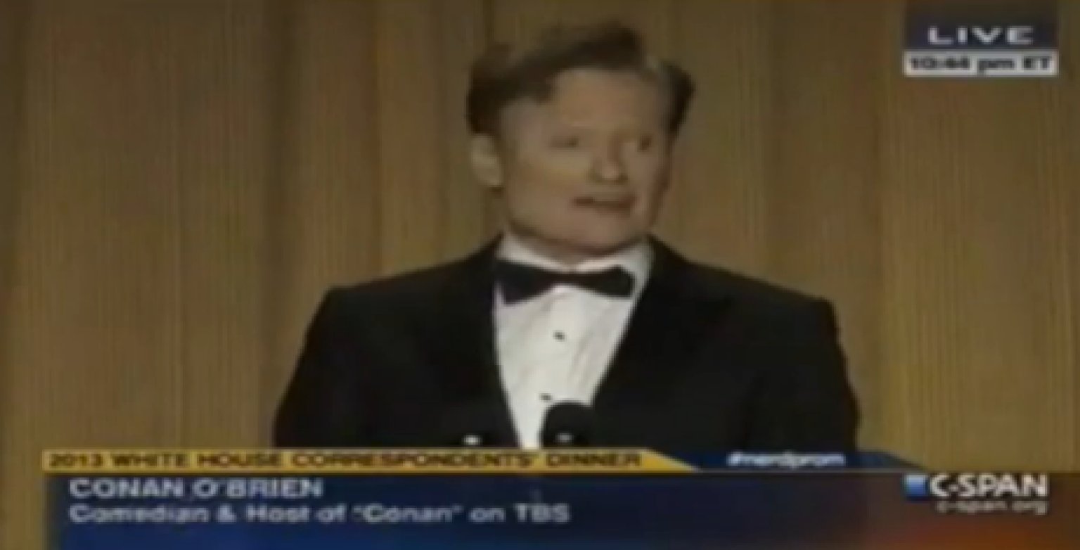 Conan O Brien Makes Joke About Fox News At White House Correspondents Dinner Huffpost