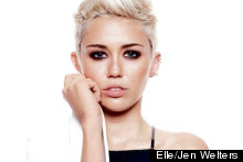 Miley Cyrus Stars In Elle Cover Shoot, Looks Amazing In Crop Top And Cut-Out Mini Dress