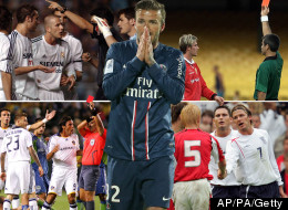 LOOK: Beckham - The Red Cards