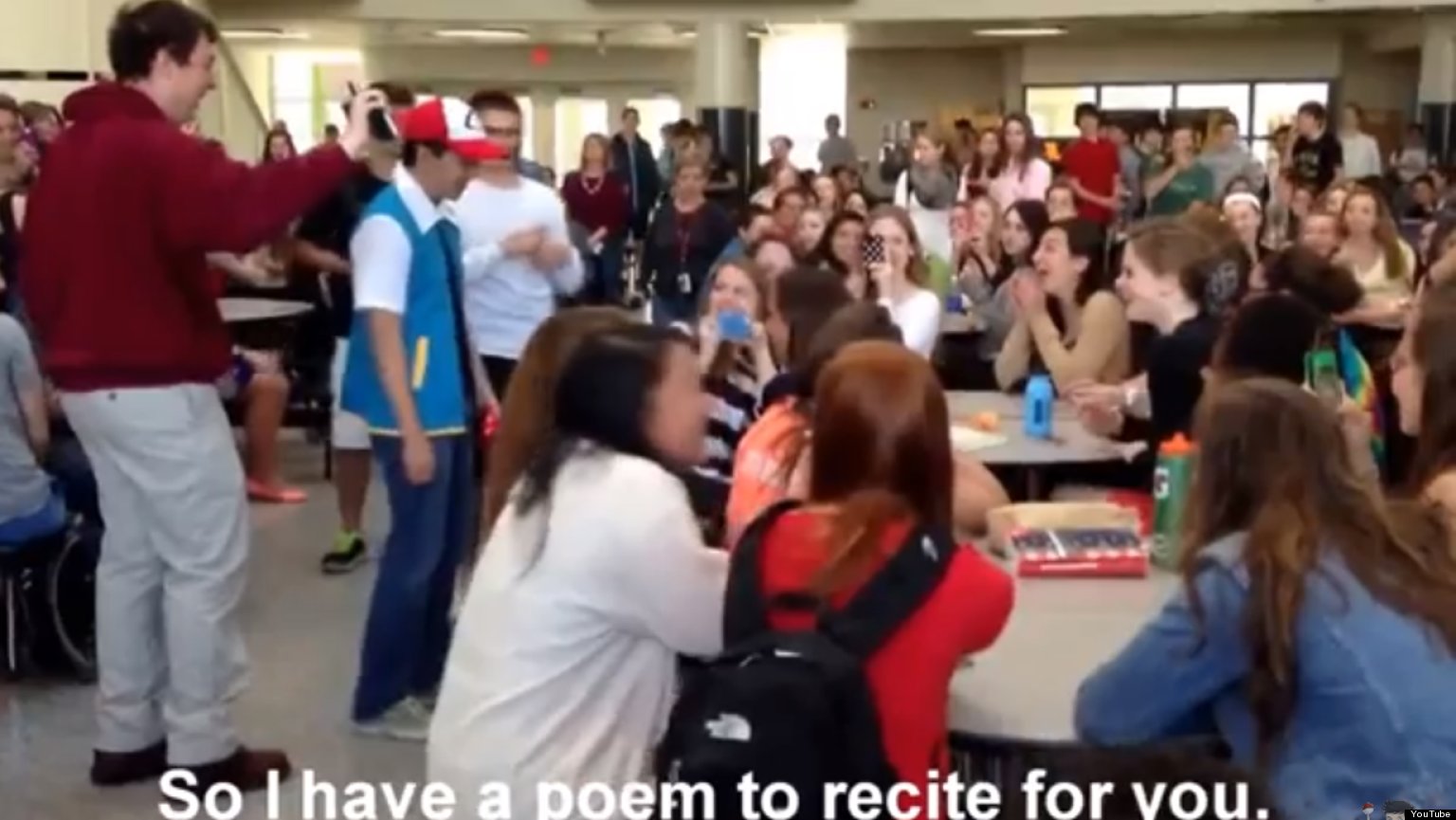 Promposal Stories Teen Recites Pokemon Poem, Asks Date To Prom (VIDEO