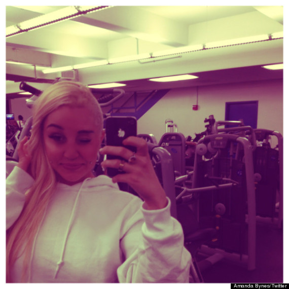 Amanda Bynes New Hair Is On Display In Impromptu Gym Photo Shoot