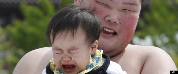 Japan Crying Baby Contest