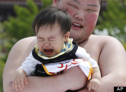 PHOTOS: Japan's Weird 'Crying Baby Contest'