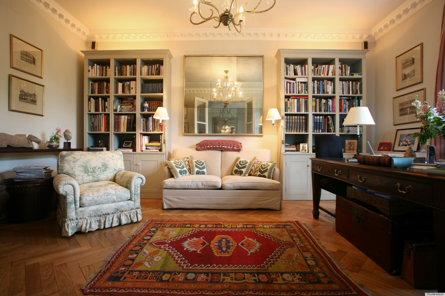 How Decorating With Books Personalizes A Home | HuffPost