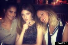 BFFs: Cheryl Cole Has A Girly Night Out With Nicola And Kimberley