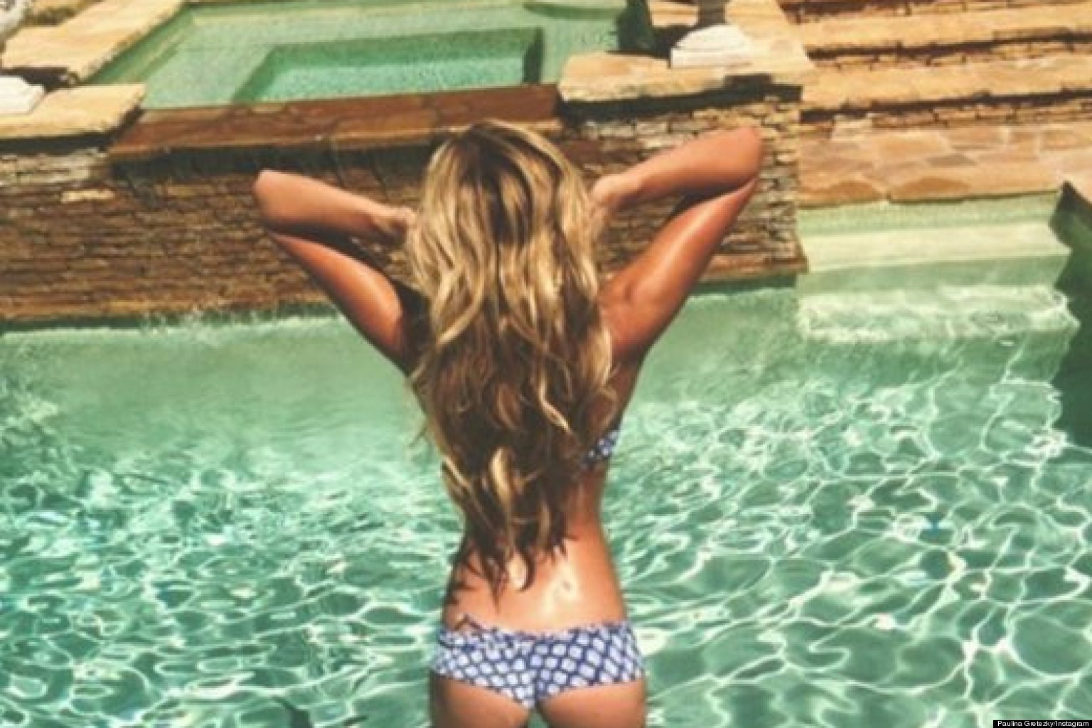 Paulina Gretzky Shows Off Her Butt In Bikini On Instagram ...