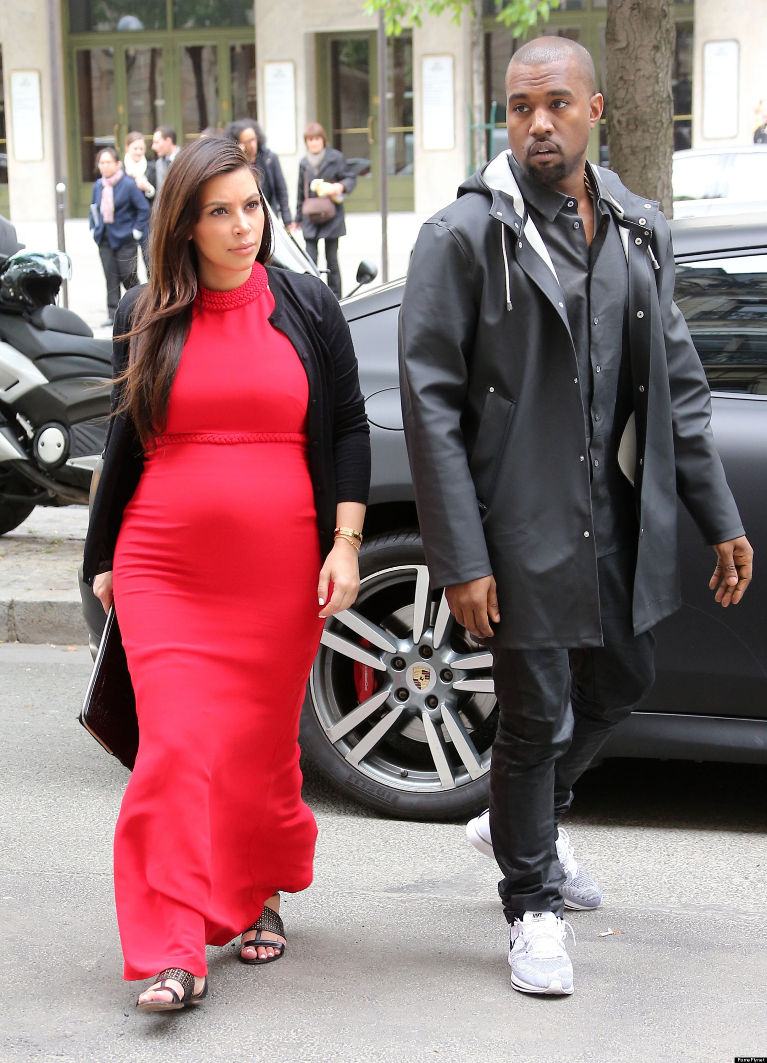 Kim Kardashian, Kanye West Go Shopping In Paris (PHOTO) | HuffPost