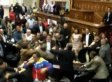 WATCH: Venezuela Lawmakers Fight On Congress Floor
