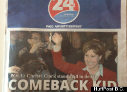 Liberals Slammed Over Front Page Ad
