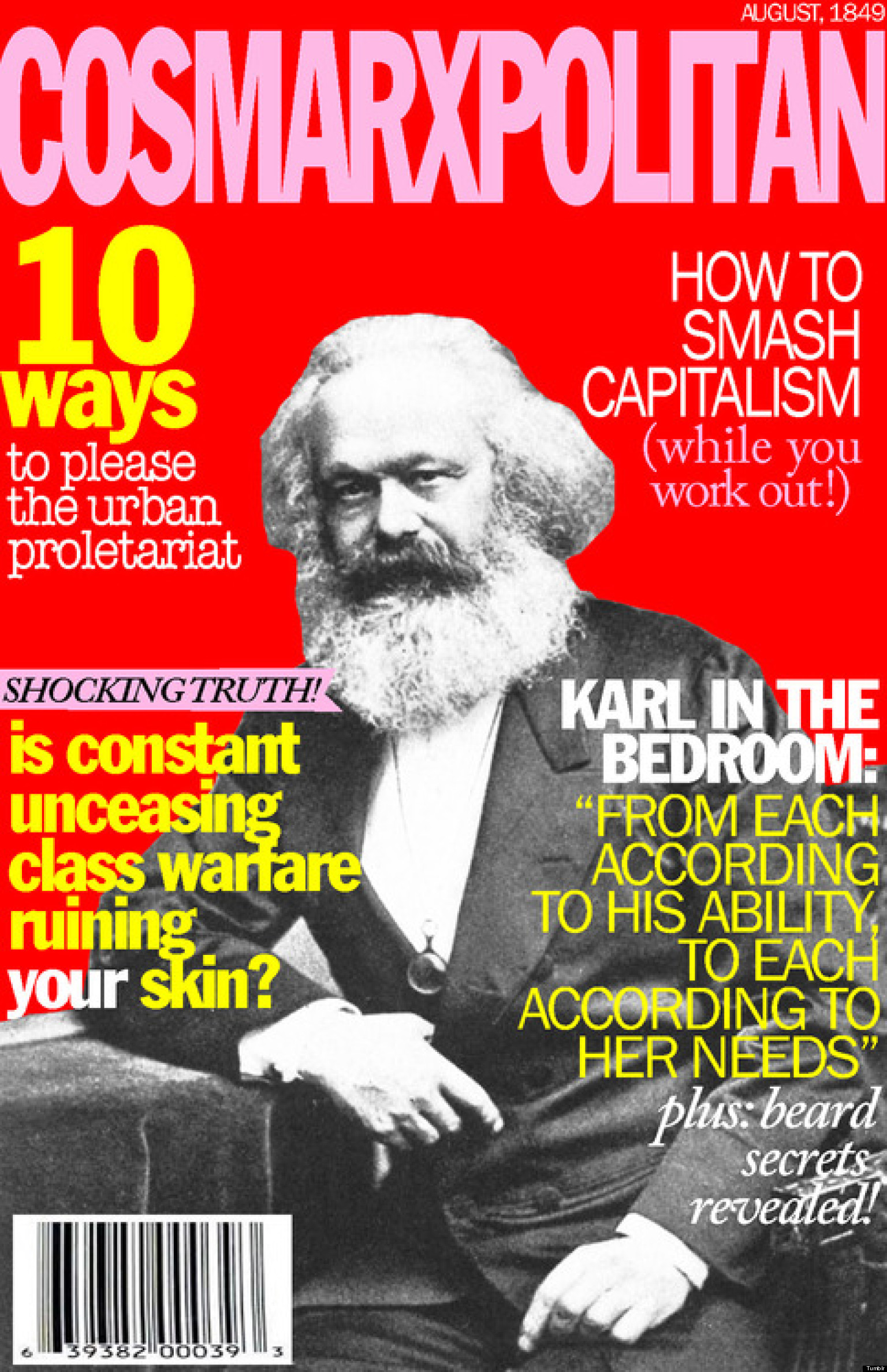 Cosmarxpolitan Tumblr Imagines Marxist Cosmopolitan Magazine Covers
