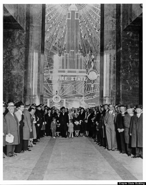 Image result for dedication of the empire state building