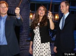 Kate Middleton is Positively Magical on Harry Potter Set