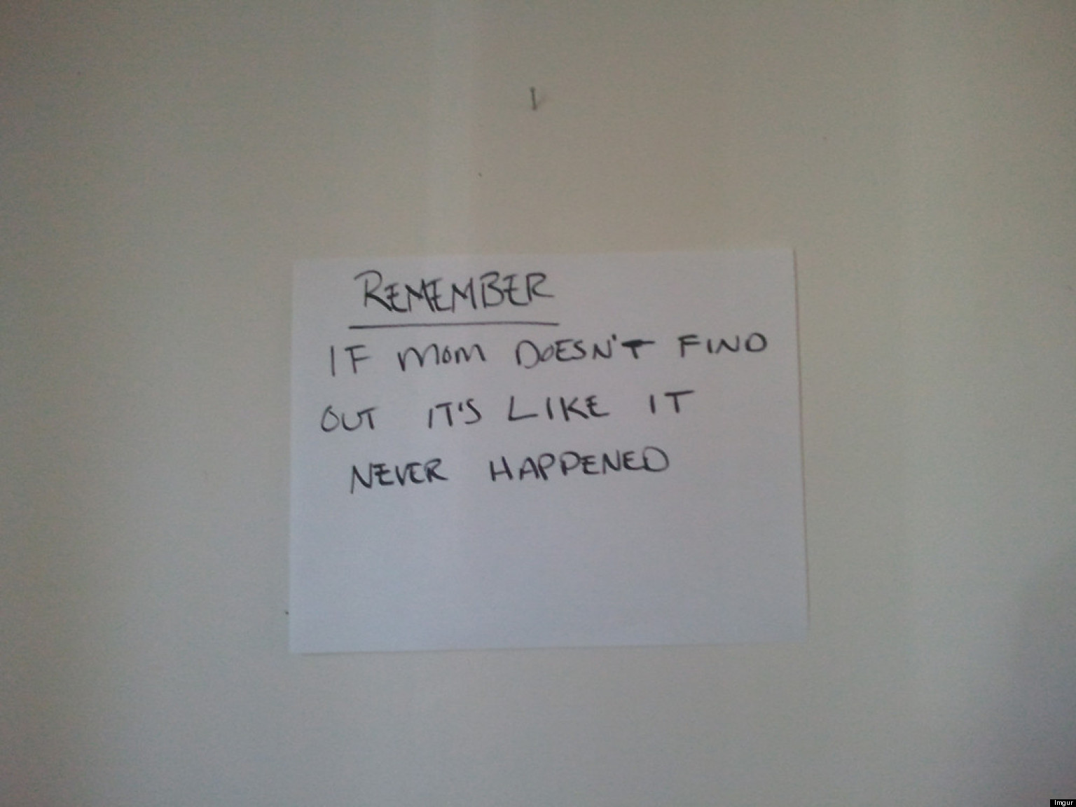 Mom Leaves Town, Dad Leaves Frightening (Yet Amusing) Signs Around The