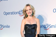 Mena Suvari Sparkles In Sequin Strapless Gown At New York Gala