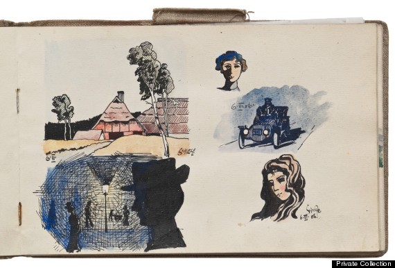 egon shiele sketchbook