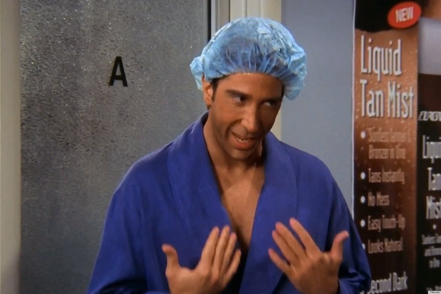 Ross Friends Tan Makes Us LOL VIDEO