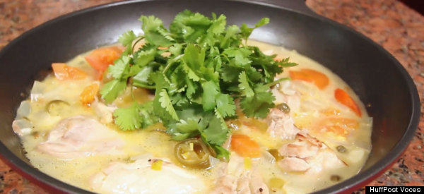 Cena en 20 minutos: Pollo Atlántico (VIDEO)