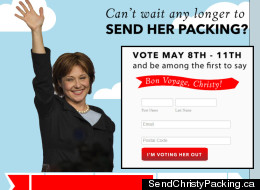 'Send Christy Packing'